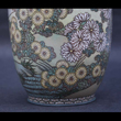 Shippo cloisonne enamel vase by Ota 5