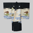 Silk boy's kimono and juban 2